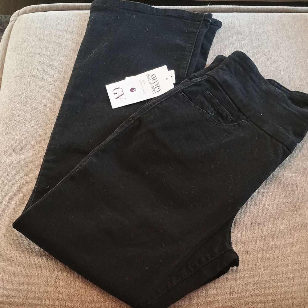 Gloria Vanderbilt Black Boot Cut Jeans